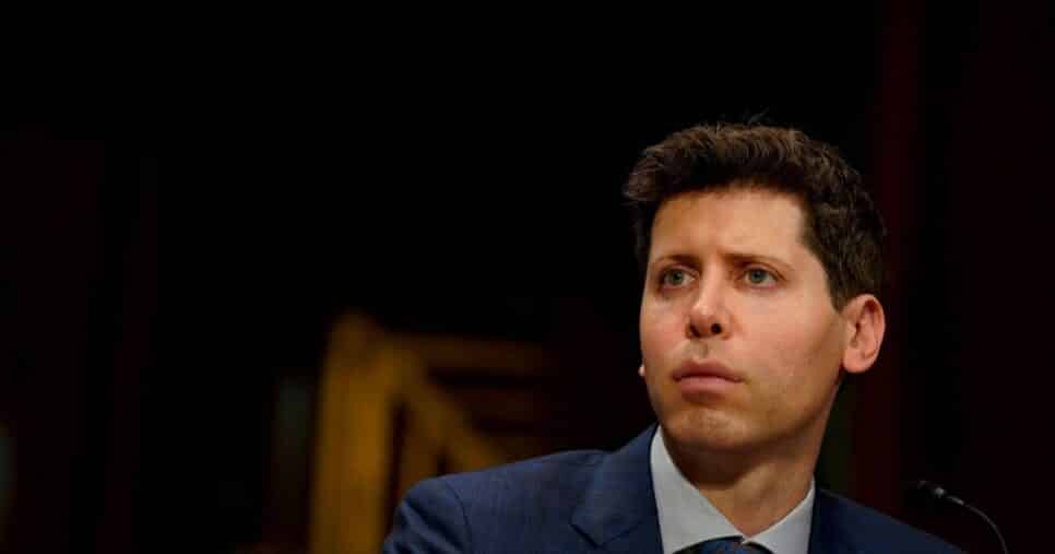 Sam Altman, CEO da OpenAI e fundador da Worldcoin. Imagem: Shutterstock