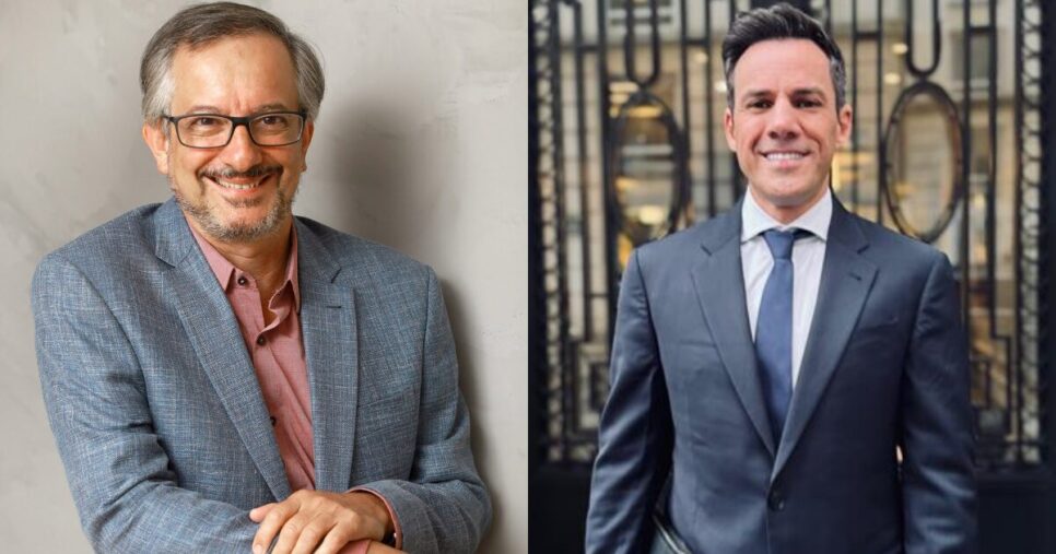 Nelson Campelo e Leonardo. Semantix