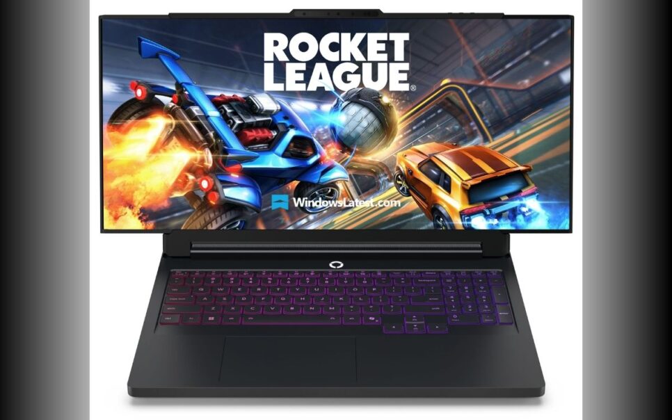 Notebook com tela enrolável na horizontal da Lenovo