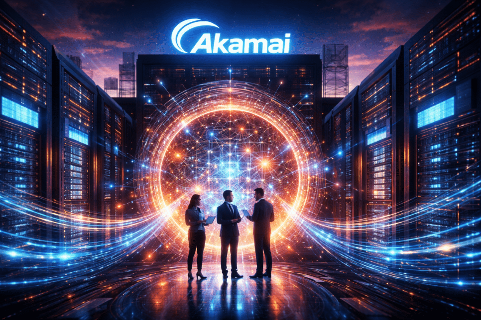 Infraestrutura de IA distribuída em data center com computação de borda e fluxos de dados avançados