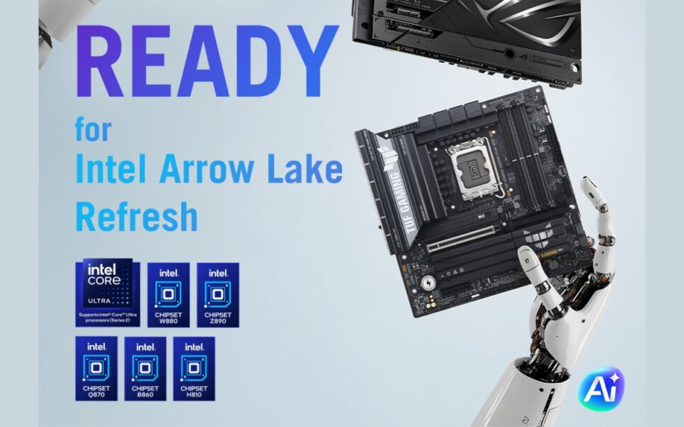 ASUS confirma Arrow Lake Refresh