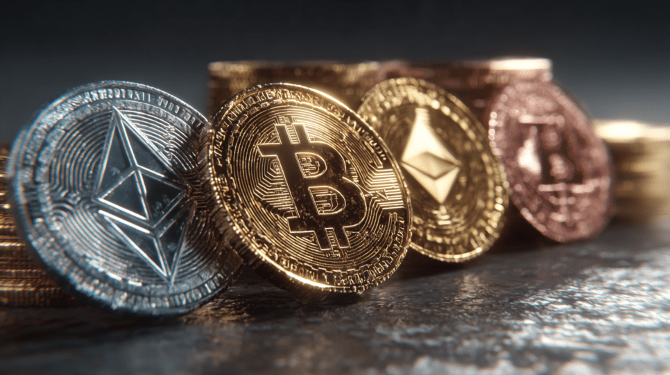 Imagem de bitci=oins fazendo ligação ao Banco Central