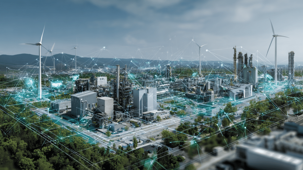 Imagem representando AIoT na Indústria e no Agronegócio