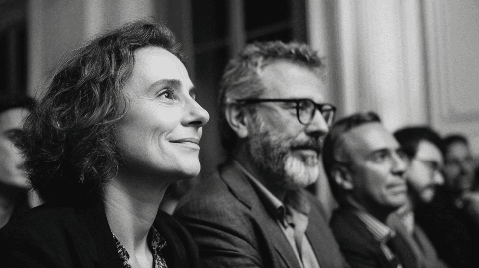 Equipe de relações públicas usa IA para monitorar reputação em tempo real e ajustar estratégia de comunicação em ambiente corporativo.