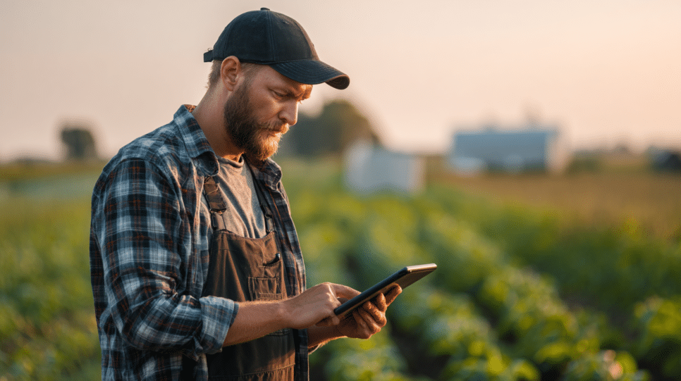 Imagem representando TI no agronegócio na nova era digital.