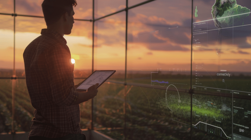 Imagem representando problemas enfrentados pela agricultura 4.0