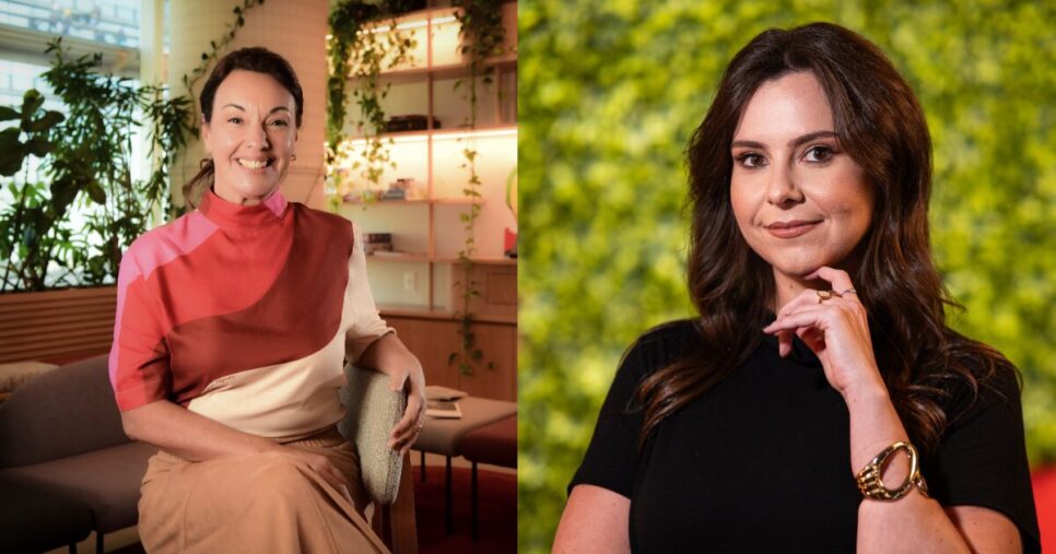 Carmela Bors, fundadora da SoulAcademy e Roberta Piozzi diretora de projetos e parcerias em educação da Brasscom (Imagem: divulgação) (diversidade)