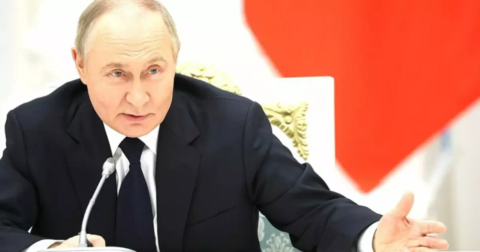 Vladimir Putin, presidente da Rússia