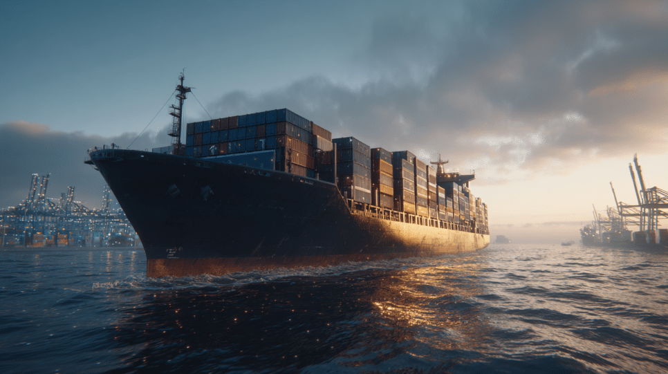 Imagem representando projeto da China para lançamento de navios inteligentes utilizando Inteligência Artificial para 2027.