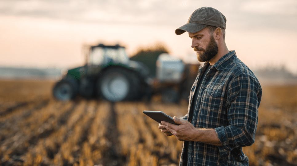 Imagem representando utilização de IoT agrícola