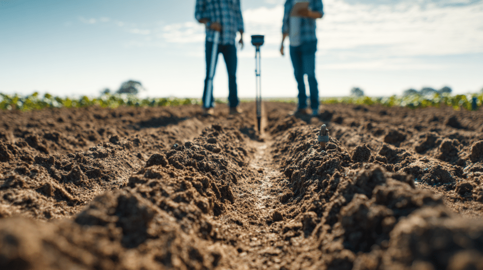 Imagem representando medição de carbono no solo no agronegócio e o impacto no setor de tecnologia