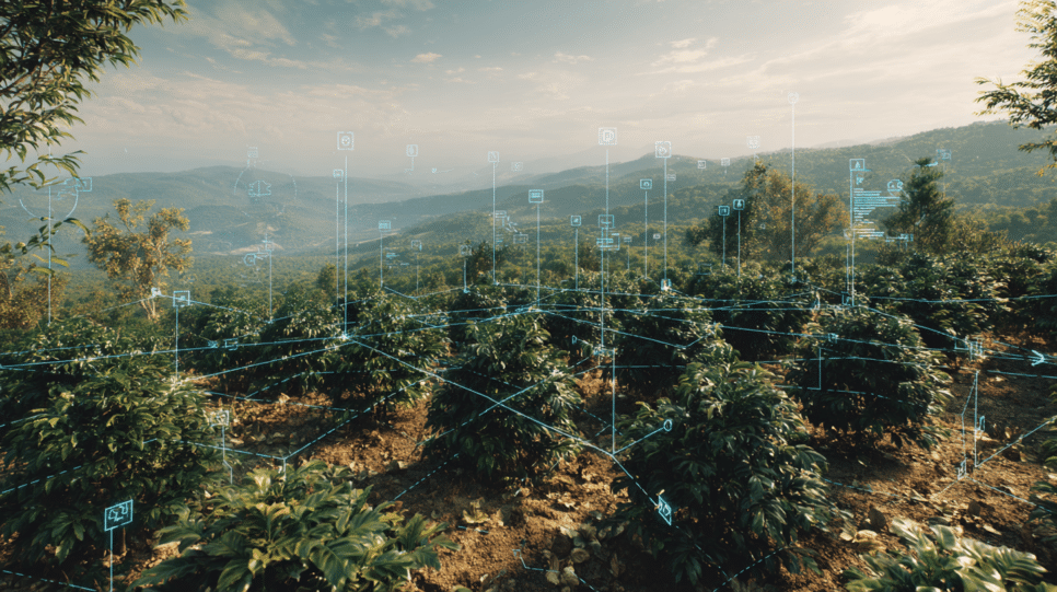 Imagem representando necessidade de cibersegurança industrial na produção de café pelo agro brasileiro