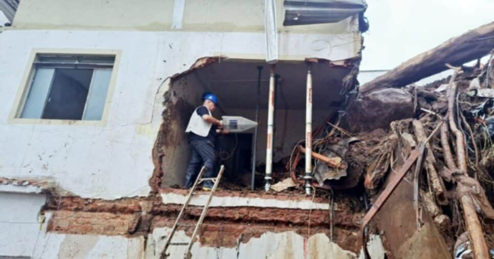 resgate, deslizamento, minas gerais, juiz de fora, enchente, anatel