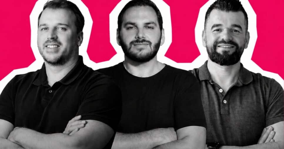 Michel Tauil, Massimo Enea e Tiago Moraes (Imagem: divulgação) VTEX