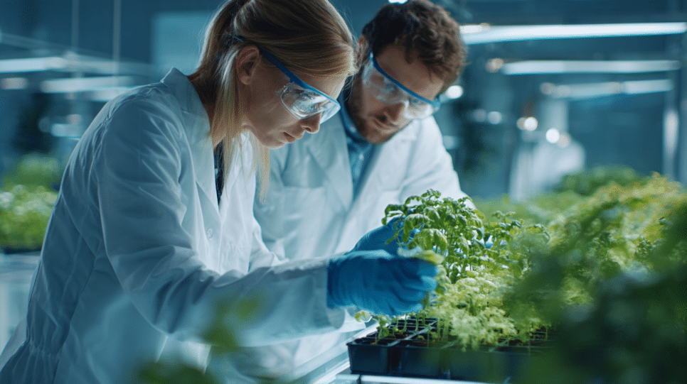 Imagem representando a influência da nanotecnologia na segurança de alimentos e seu impacto no agronegócio